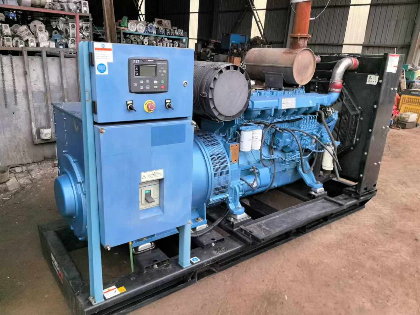 贞丰500kW 柴油发电机组可带动设备功率的计算公式是什么？