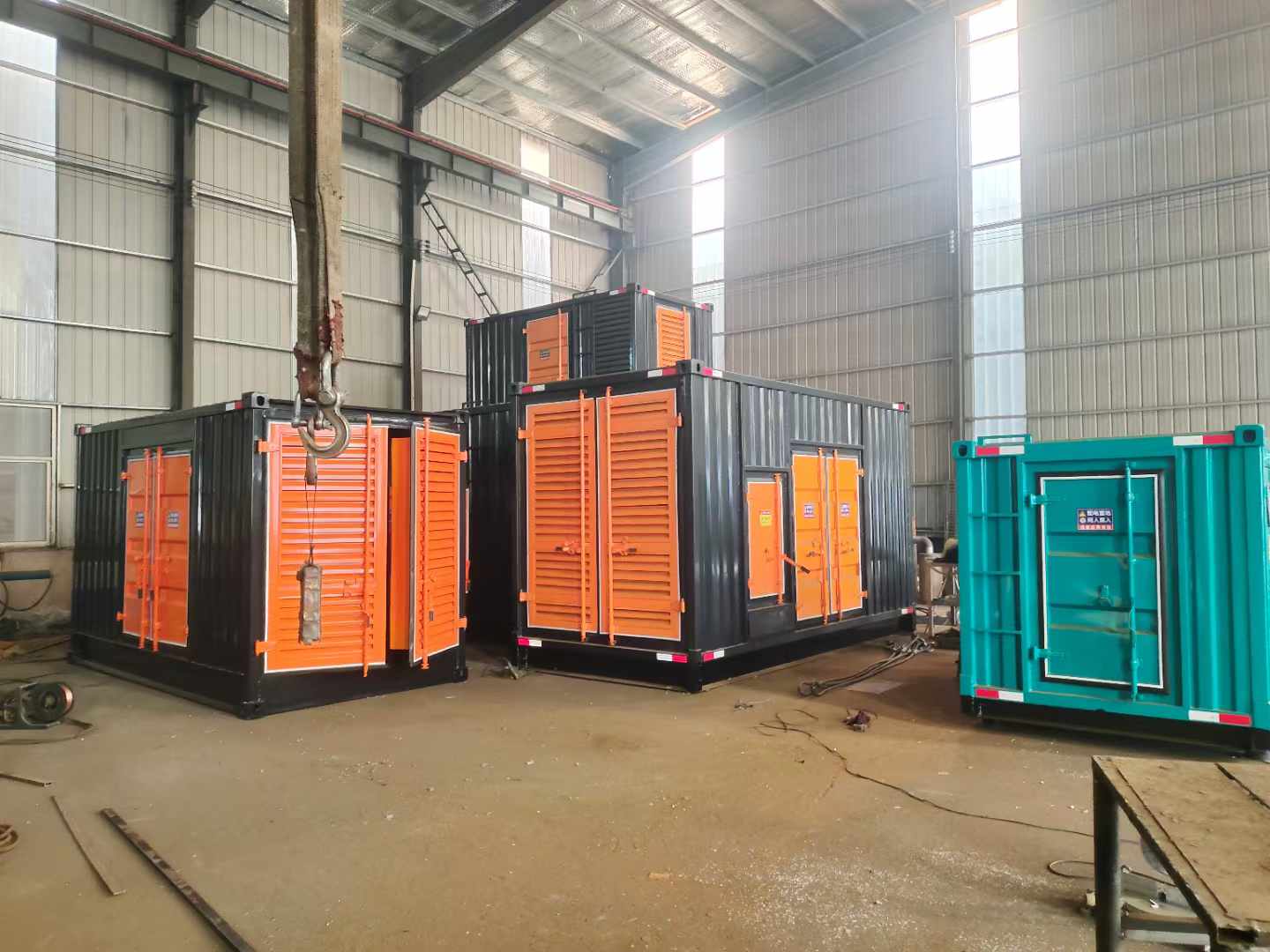 贞丰500kw柴油发电机组可以带动多少功率设备？